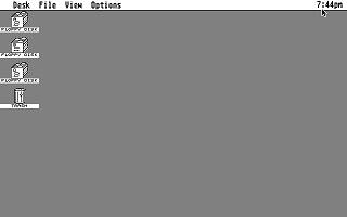 Resident Corner Clock atari screenshot